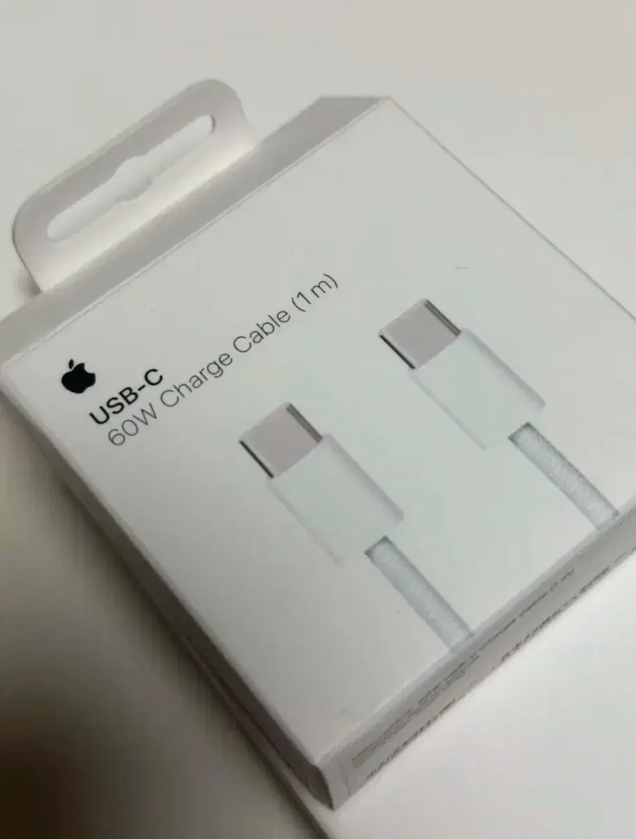 Apple 정품 USB-C 60W 충전 케이블(우븐케이블)